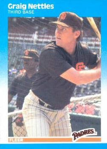 #426 Graig Nettles - San Diego Padres - 1987 Fleer Baseball