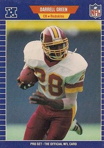 #426 Darrell Green - Washington Redskins - 1989 Pro Set Football