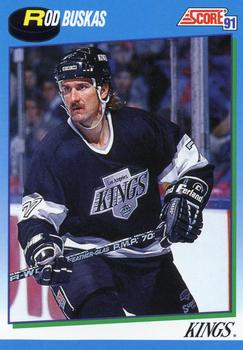 #427 Rod Buskas - Los Angeles Kings - 1991-92 Score Canadian Hockey