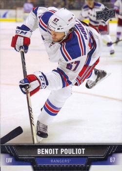 #427 Benoit Pouliot - New York Rangers - 2013-14 Upper Deck Hockey