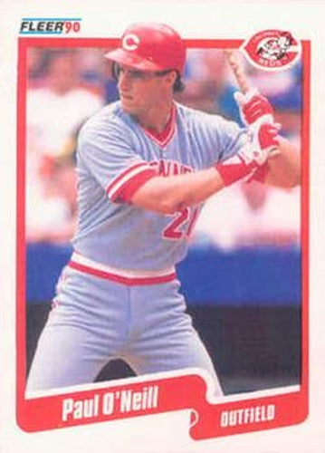 #427 Paul O'Neill - Cincinnati Reds - 1990 Fleer USA Baseball
