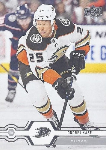 #427 Ondrej Kase - Anaheim Ducks - 2019-20 Upper Deck Hockey