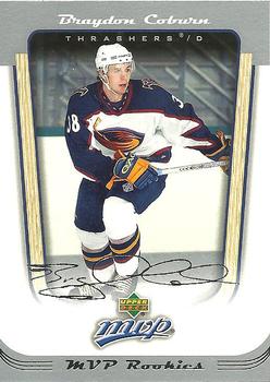 #427 Braydon Coburn - Atlanta Thrashers - 2005-06 Upper Deck MVP Hockey