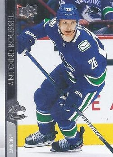 #427 Antoine Roussel - Vancouver Canucks - 2020-21 Upper Deck Hockey