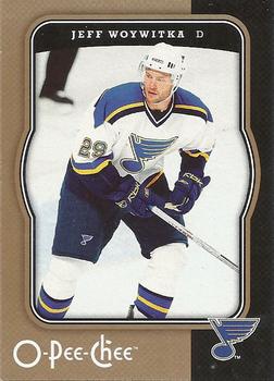 #427 Jeff Woywitka - St. Louis Blues - 2007-08 O-Pee-Chee Hockey
