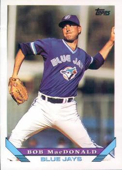 #427 Bob MacDonald - Toronto Blue Jays - 1993 Topps Baseball