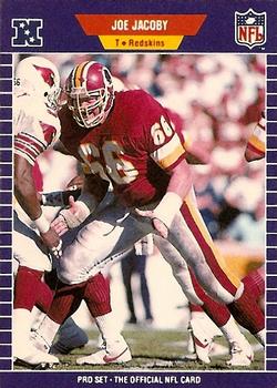#427 Joe Jacoby - Washington Redskins - 1989 Pro Set Football