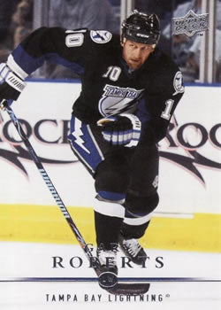 #427 Gary Roberts - Tampa Bay Lightning - 2008-09 Upper Deck Hockey