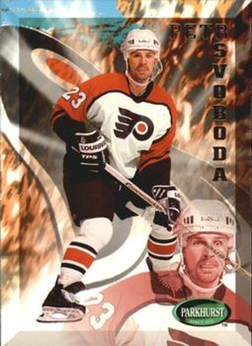 #427 Petr Svoboda - Philadelphia Flyers - 1995-96 Parkhurst International Hockey