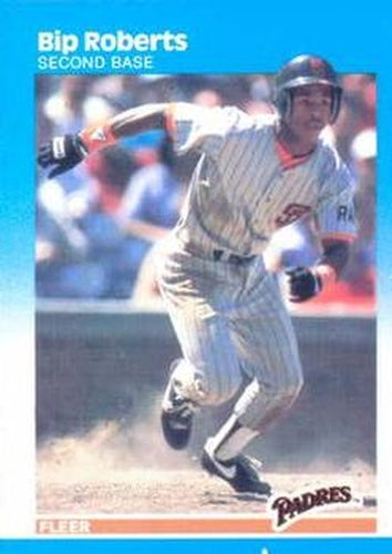 #427 Bip Roberts - San Diego Padres - 1987 Fleer Baseball