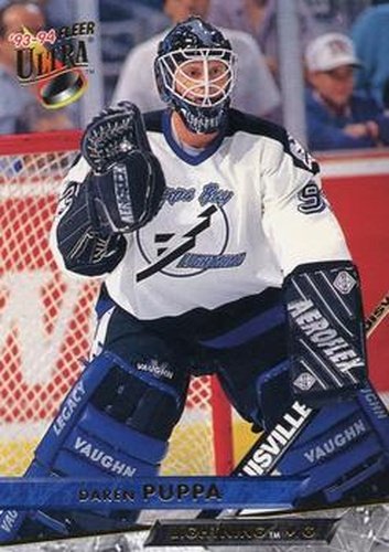 #427 Daren Puppa - Tampa Bay Lightning - 1993-94 Ultra Hockey
