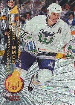 #427 Brad McCrimmon - Hartford Whalers - 1994-95 Pinnacle Hockey - Rink Collection