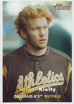 #427 Bobby Kielty - Oakland Athletics - 2006 Topps Heritage Baseball