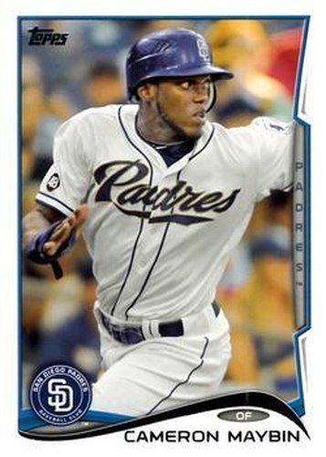 #427 Cameron Maybin - San Diego Padres - 2014 Topps Baseball