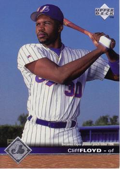 #427 Cliff Floyd - Montreal Expos - 1997 Upper Deck Baseball