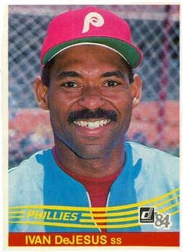 #427 Ivan DeJesus - Philadelphia Phillies - 1984 Donruss Baseball