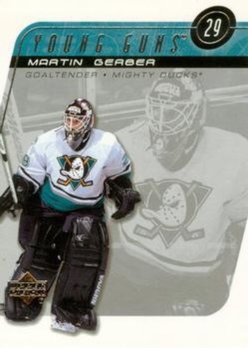 #427 Martin Gerber - Anaheim Mighty Ducks - 2002-03 Upper Deck Hockey