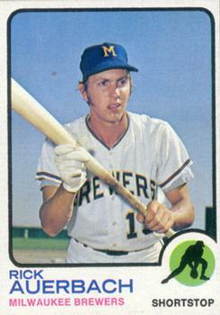 #427 Rick Auerbach - Milwaukee Brewers - 1973 Topps Baseball