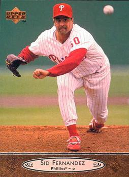 #427 Sid Fernandez - Philadelphia Phillies - 1996 Upper Deck Baseball