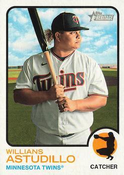 #427 Willians Astudillo - Minnesota Twins - 2022 Topps Heritage Baseball