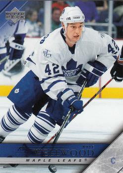 #427 Kyle Wellwood - Toronto Maple Leafs - 2005-06 Upper Deck Hockey