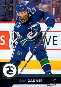 #427 Sam Gagner - Vancouver Canucks - 2017-18 Upper Deck Hockey