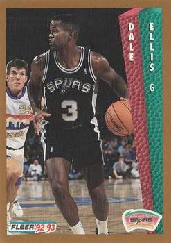 #427 Dale Ellis - San Antonio Spurs - 1992-93 Fleer Basketball