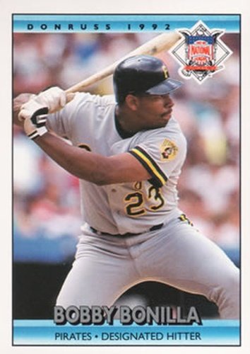 #427 Bobby Bonilla - Pittsburgh Pirates - 1992 Donruss Baseball