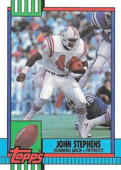 #427 John Stephens - New England Patriots - 1990 Topps Football