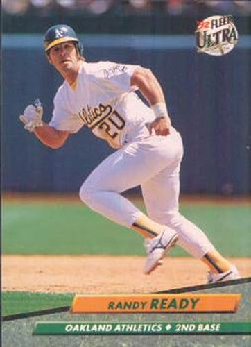 #427 Randy Ready - Oakland Athletics - 1992 Ultra Baseball