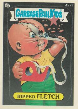 #427a Ripped Fletch - 1987 Topps Garbage Pail Kids Series 11