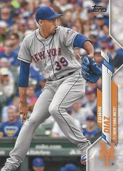 #427 Edwin Diaz - New York Mets - 2020 Topps Baseball