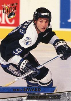 #428 Denis Savard - Tampa Bay Lightning - 1993-94 Ultra Hockey