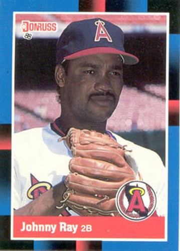 #428 Johnny Ray - California Angels - 1988 Donruss Baseball