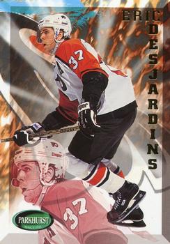 #428 Eric Desjardins - Philadelphia Flyers - 1995-96 Parkhurst International Hockey