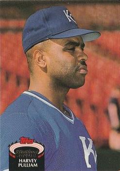 #428 Harvey Pulliam - Kansas City Royals - 1992 Stadium Club Baseball