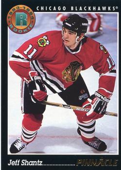 #428 Jeff Shantz - Chicago Blackhawks - 1993-94 Pinnacle Hockey