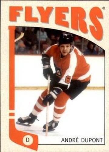 #428 Andre Dupont - Philadelphia Flyers - 2004-05 In The Game Franchises US East Hockey
