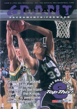 #428 Brian Grant / Vin Baker - Sacramento Kings / Milwaukee Bucks - 1994-95 Hoops Basketball