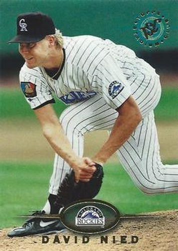 #428 David Nied - Colorado Rockies - 1995 Stadium Club Baseball