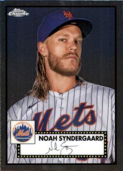 #428 Noah Syndergaard - New York Mets - 2021 Topps Chrome Platinum Anniversary Baseball