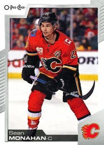 #428 Sean Monahan - Calgary Flames - 2020-21 O-Pee-Chee Hockey