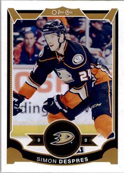 #428 Simon Despres - Anaheim Ducks - 2015-16 O-Pee-Chee Hockey