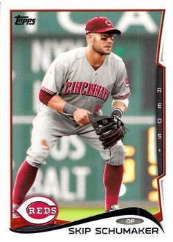 #428 Skip Schumaker - Cincinnati Reds - 2014 Topps Baseball