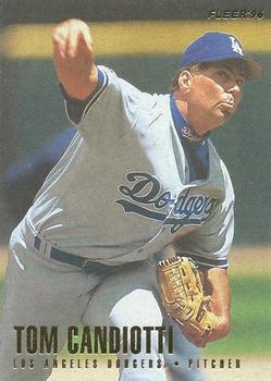 #428 Tom Candiotti - Los Angeles Dodgers - 1996 Fleer Baseball