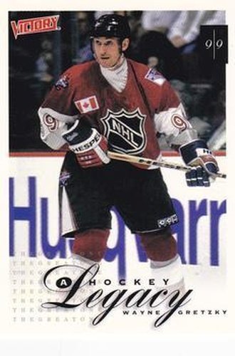 #428 Wayne Gretzky - New York Rangers - 1999-00 Upper Deck Victory Hockey