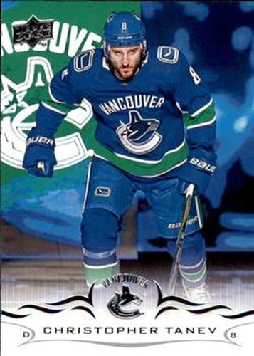 #428 Christopher Tanev - Vancouver Canucks - 2018-19 Upper Deck Hockey