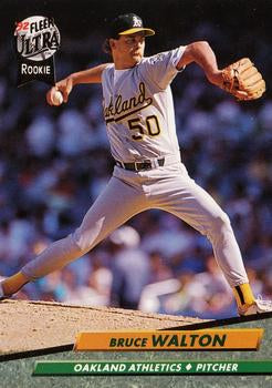 #428 Bruce Walton - Oakland Athletics - 1992 Ultra Baseball