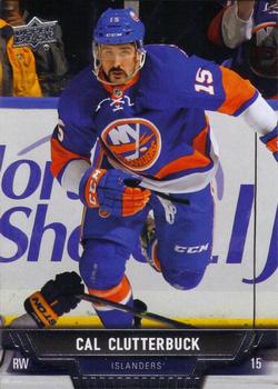 #428 Cal Clutterbuck - New York Islanders - 2013-14 Upper Deck Hockey