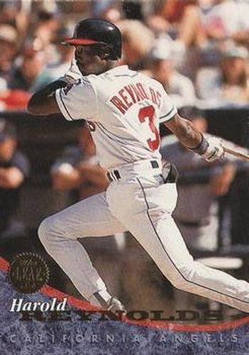 #428 Harold Reynolds - California Angels - 1994 Leaf Baseball